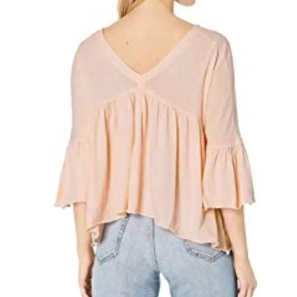 NWT Free People Sweet Little Cropped Blouse